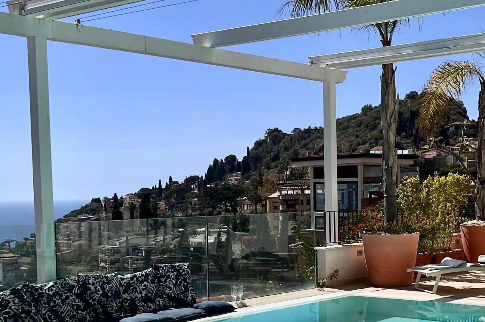 Villa Mediterranea, Taormina, Private Pool & Sea View